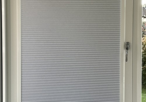 Perfect Fit Blackout White Pleated Blind